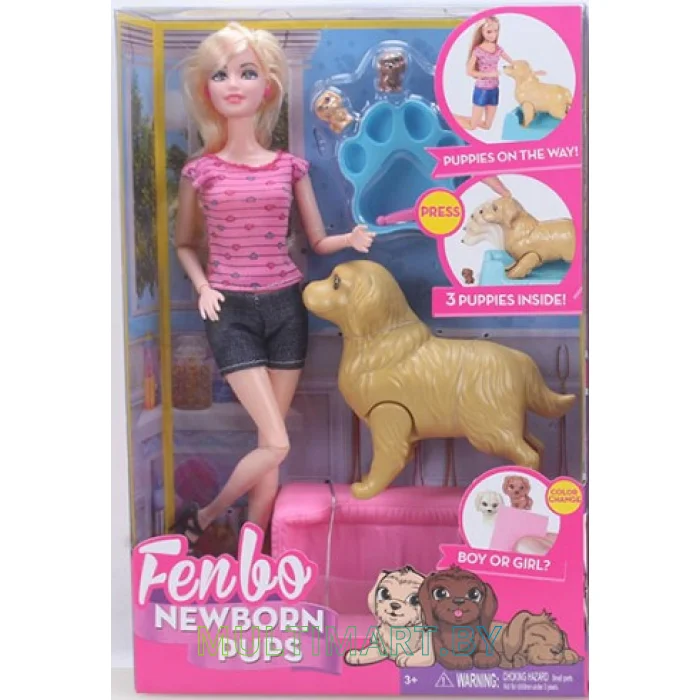 Кукла Fenbo с аксессуарами Собачки (HWA1300605)